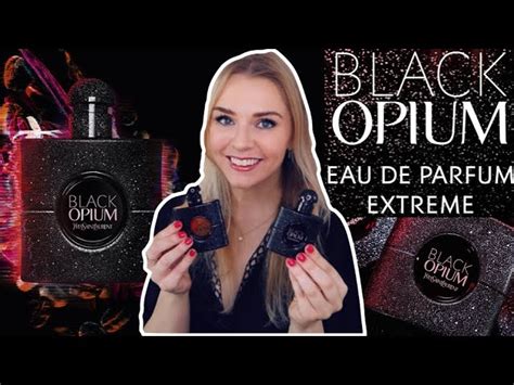 ysl black opium intense vs extreme|Black Opium intense perfume boots.